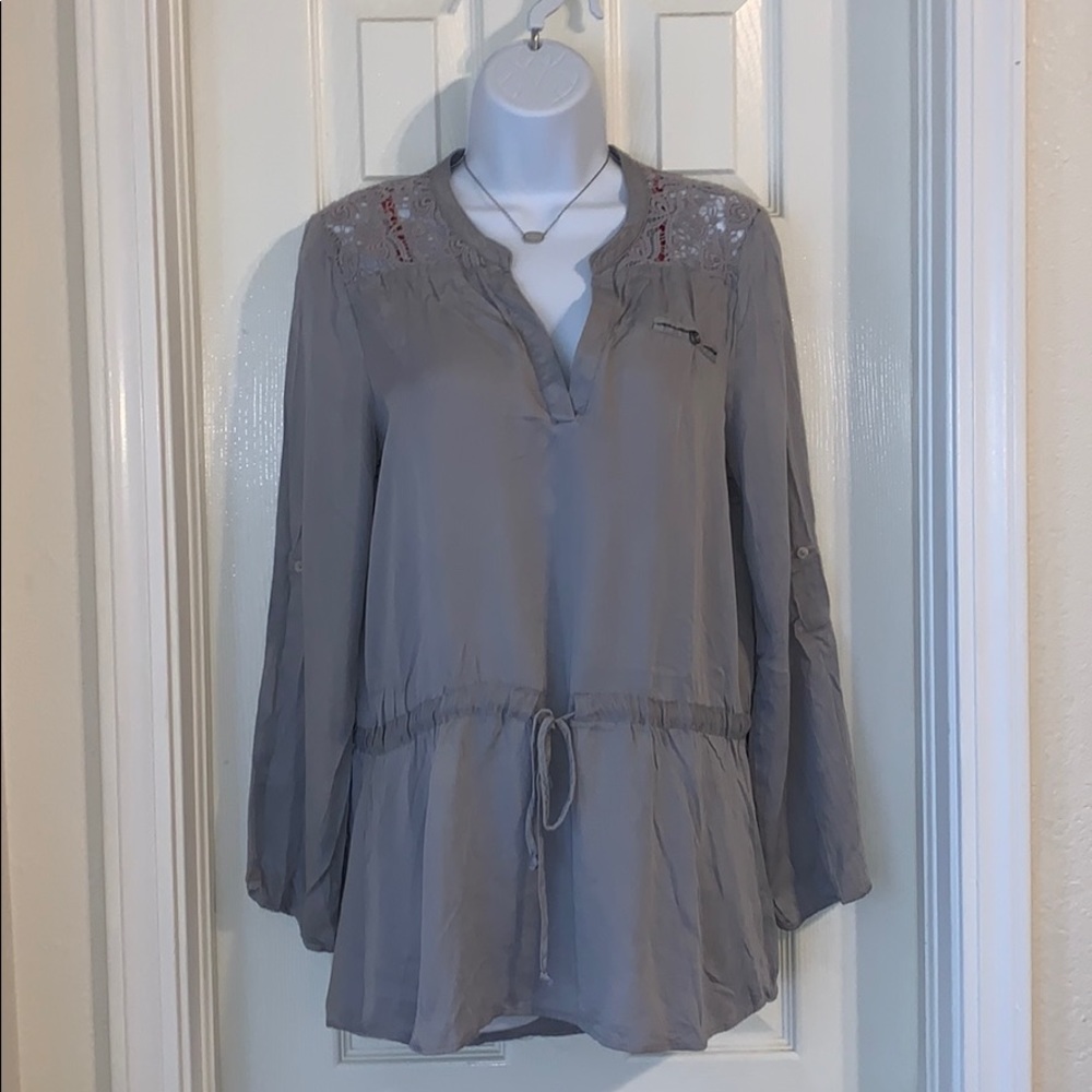 Daniel rainn Light Gray Long Sleeve